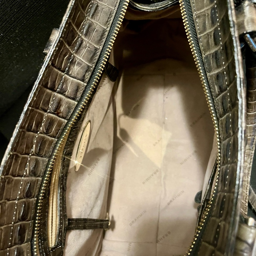 Authentic Brahmin bag with dust cover.
